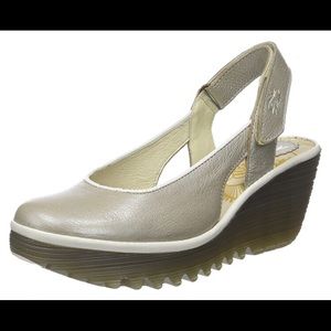 FLY London Yipi Leather Wedge